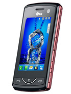 Best available price of LG KB775 Scarlet in Logs