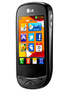 Best available price of LG T505 in Logs