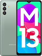 Best available price of Samsung Galaxy M13 (India) in Logs