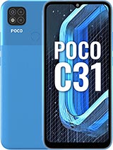 Best available price of Xiaomi Poco C31 in Logs